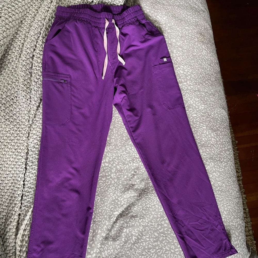 Large Tall High Waisted Magic Purple Figs Yola, Lg To… Gem